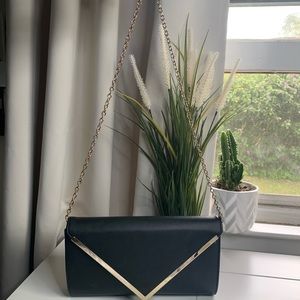 ALDO Black Clutch Bag
